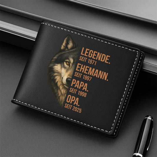 4848JGE2 legende ehemann papa wolf geldborse herren personalisiert_ papa 4848JK8AB