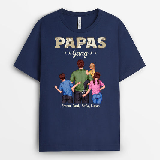 4855AGE2 papas gang weltkarte getragen von papa schwarzes t shirt papa personalisiert_ 4855AKL0B