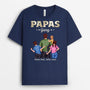 4855AGE2 papas gang weltkarte getragen von papa schwarzes t shirt papa personalisiert_ 4855AKL0B