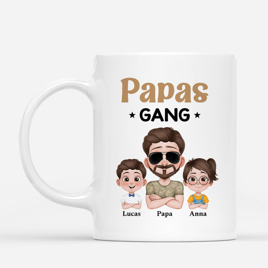 4861MGE1 papas gang kinder armeemuster personalisierte tasse papa_ 4861M5H0B