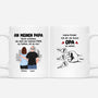 4865MGE1 an meinen papa schonnen vatertag personalisierte tasse papa_ 4865M6KNB