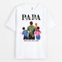 4883AGE1 der beste papa getragen von papa t shirt papa personalisiert_ 4883AKL5B