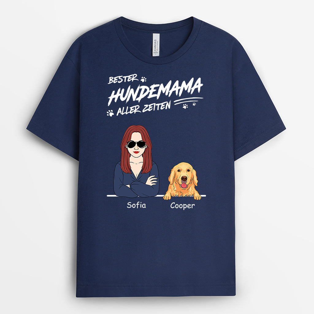 4906AGE2 bester hundepapa aller zeiten cooles t shirt hund personalisiert 4906A3Q8C