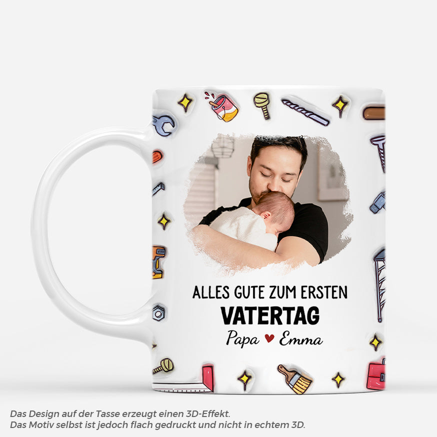 4908MGE1 alles liebe zum ersten vatertag werkzeug personalisierte tasse papa_ mit foto 4908M5Q5B