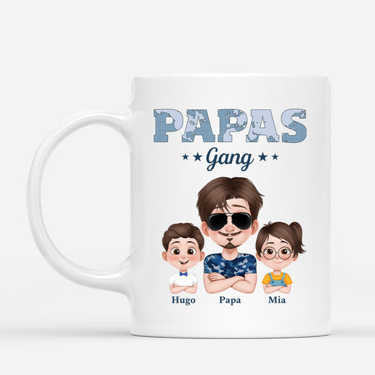 4911MGE1 papas gang weltkarte personalisierte tasse papa_ cartoon 4911M5T0B