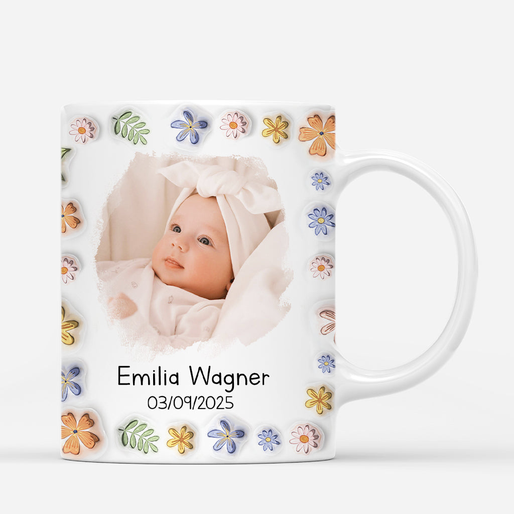 4920MGE3 3d druck effekt lieber papa frohen ersten vatertag personalisierte tasse papa mit foto_ 4920M8T5B