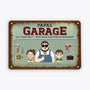 4936EGE1 papas garage turschild personalisiert_ papa 4936E5Y0B