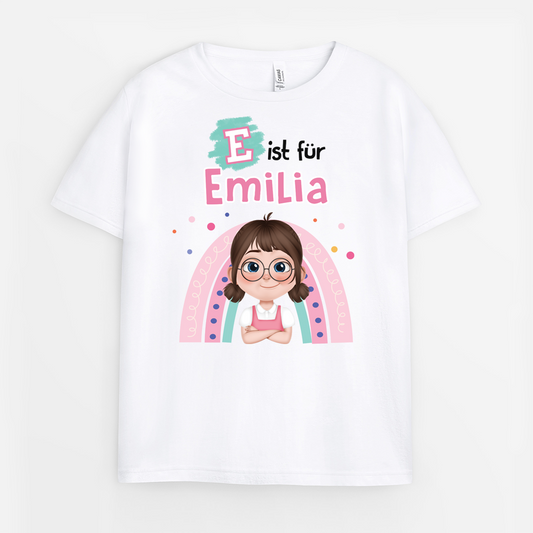 4957AGE1 buchstaben personalisierte t shirts kinder_ baby 4957A6QAK