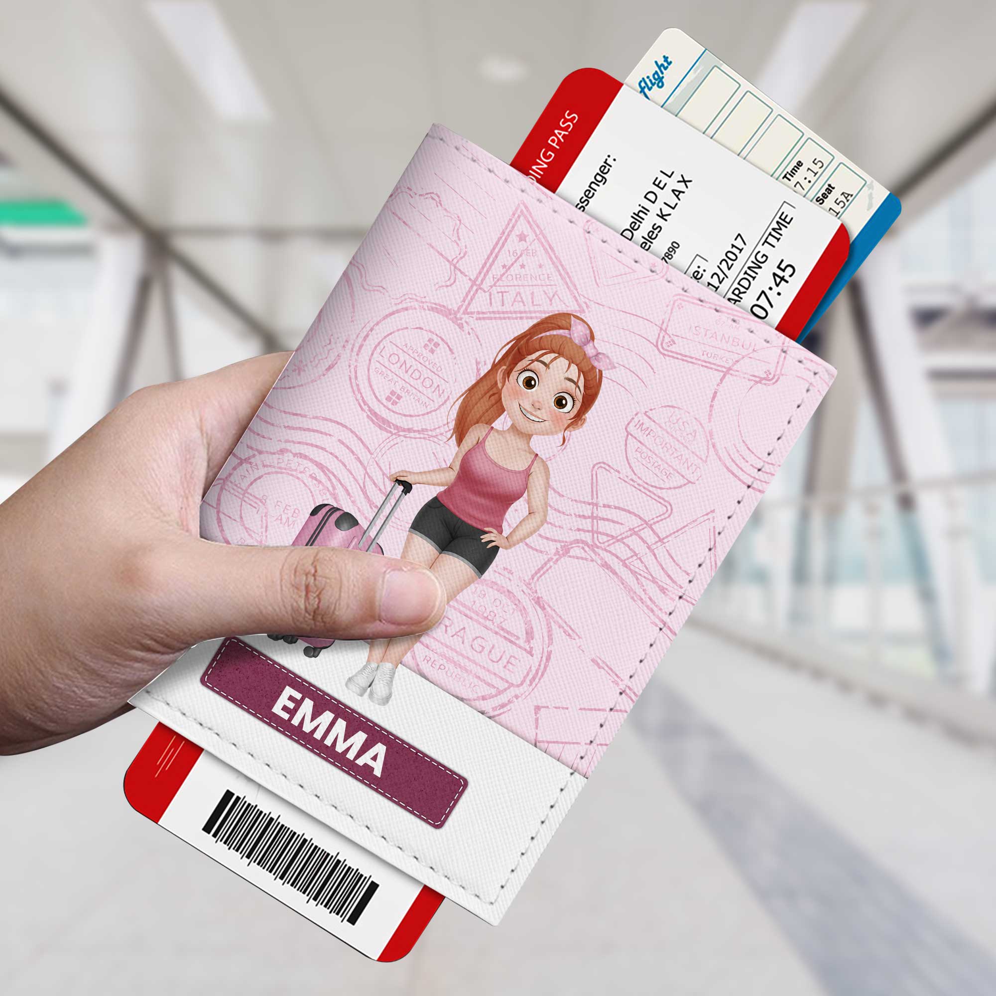 4967OGE2 mann cartoon stilvolle reisepasshulle personalisiert_ manner 4967O3MAB