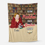 5002BGE1 ein madchen das bucher liebt kuscheldecke personalisiert_ damen 5002B