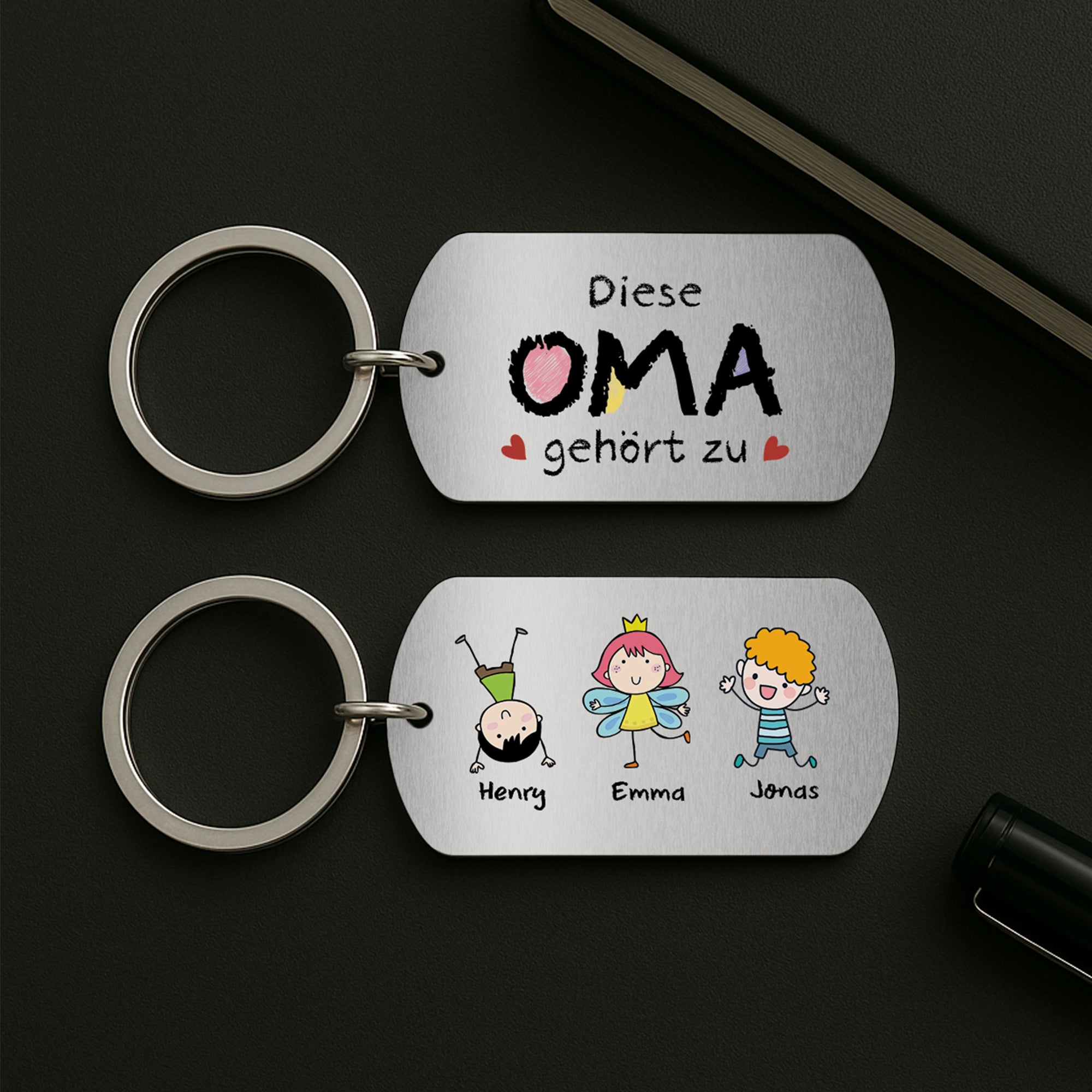 5024JGE2 Dieser Papa Gehort Zu Aluminium Schlusselanhanger Papa Personalisiert_ 5024J6HNB