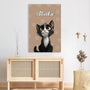 5032CGE3 katze pfoten personalisierte katze leinwand_ 5032CKK5D