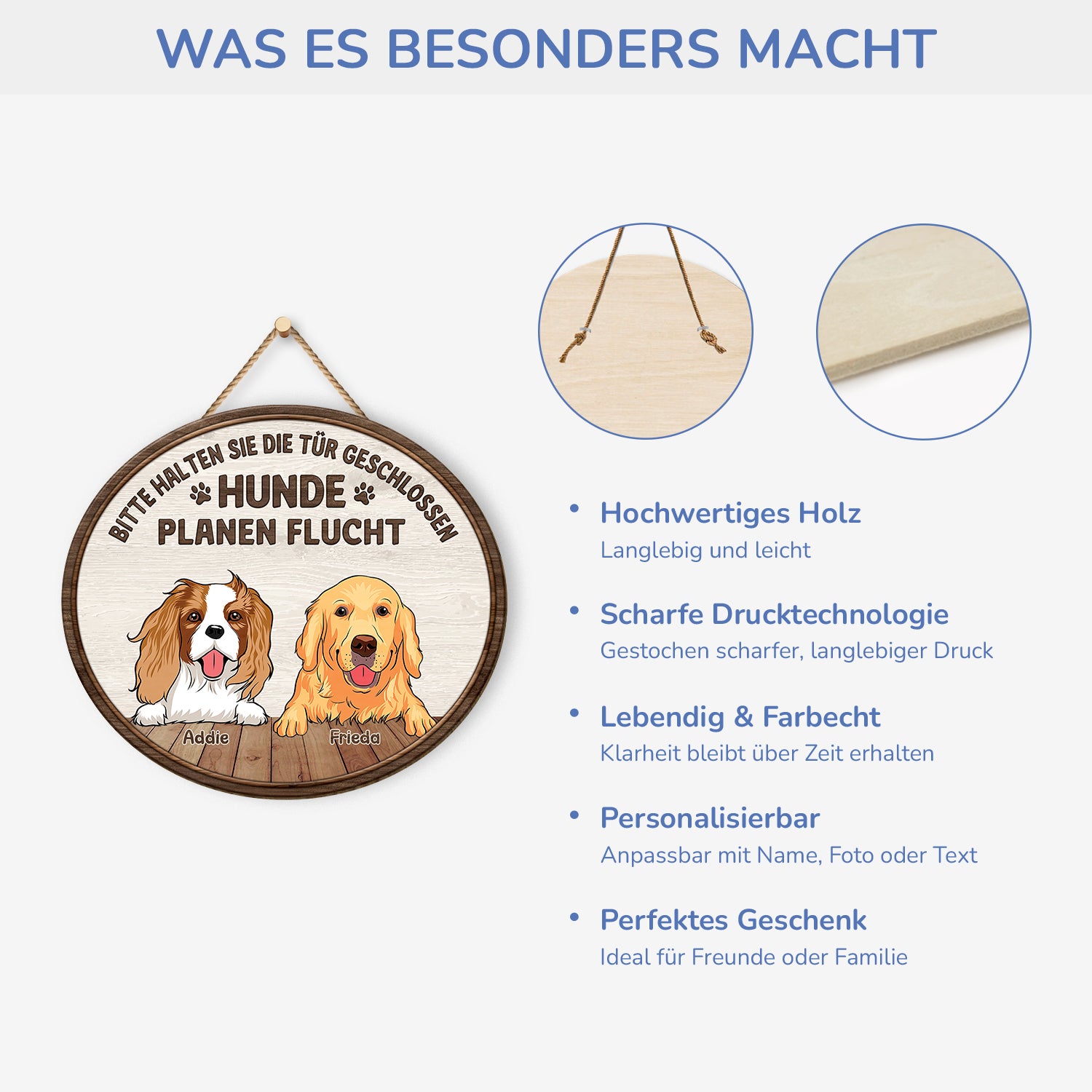 5035QGE4 hunde planen flucht holzschild personalisiert_ hunde 5035Q8QNC_565e63e2 d3f5 4a27 be36 3f5cfaefd2d3