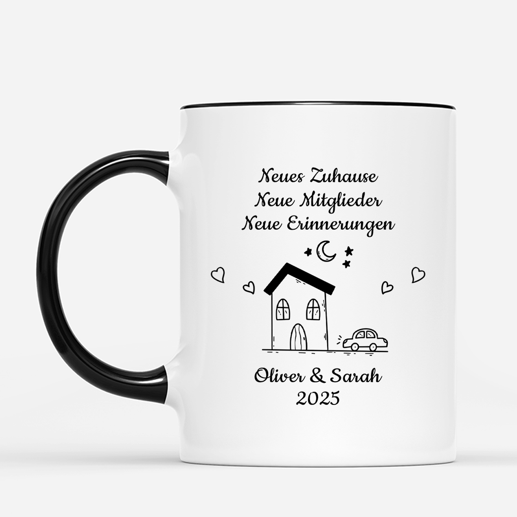 Neues Zuhause Spruch - Personalisierte Geschenke Paare