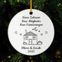 5039OGE1 personalisierte keramikornament zum einzug neues zuhause neue mitglieder neue erinnerungen 5039O