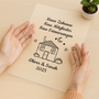 5039RGE3 neues zuhause spruch personalisierte acryl plakette paar 5039RTNNG