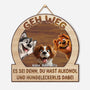 5044QGE1 lustiger spruch uber alkohol und hundeleckerlis holzschild personalisiert_ hunde 5044Q8YMC