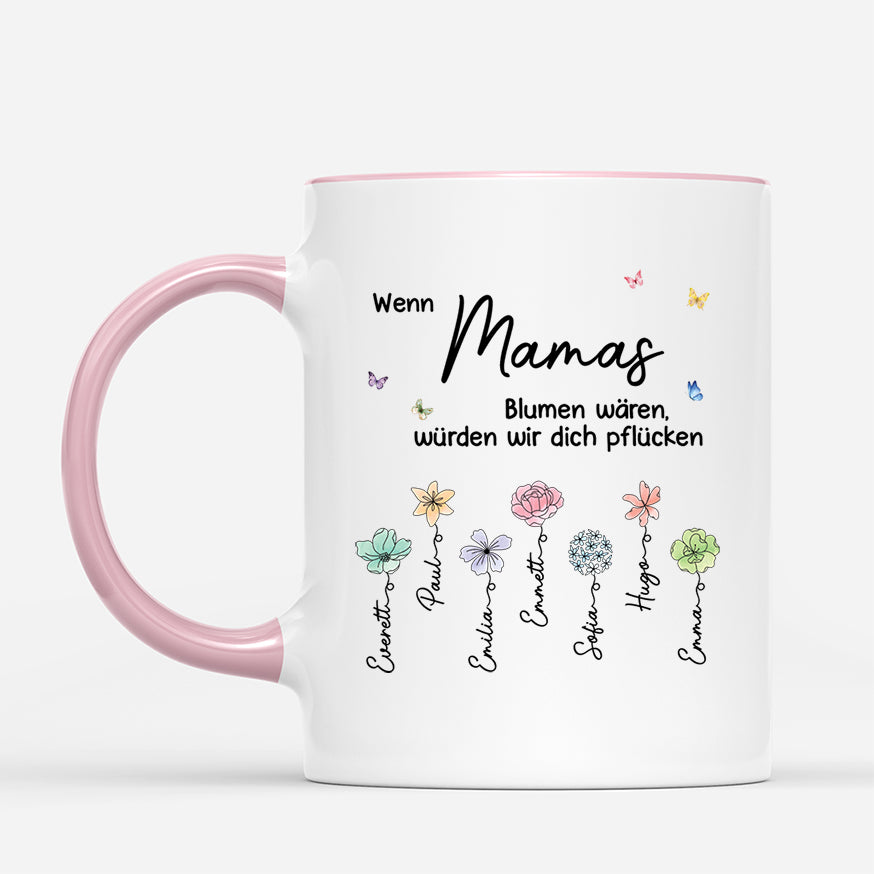5051MGE2 wenn omas blumen waren wurden wir dich pflucken oma tasse personalisiert_ 5051M8QAA