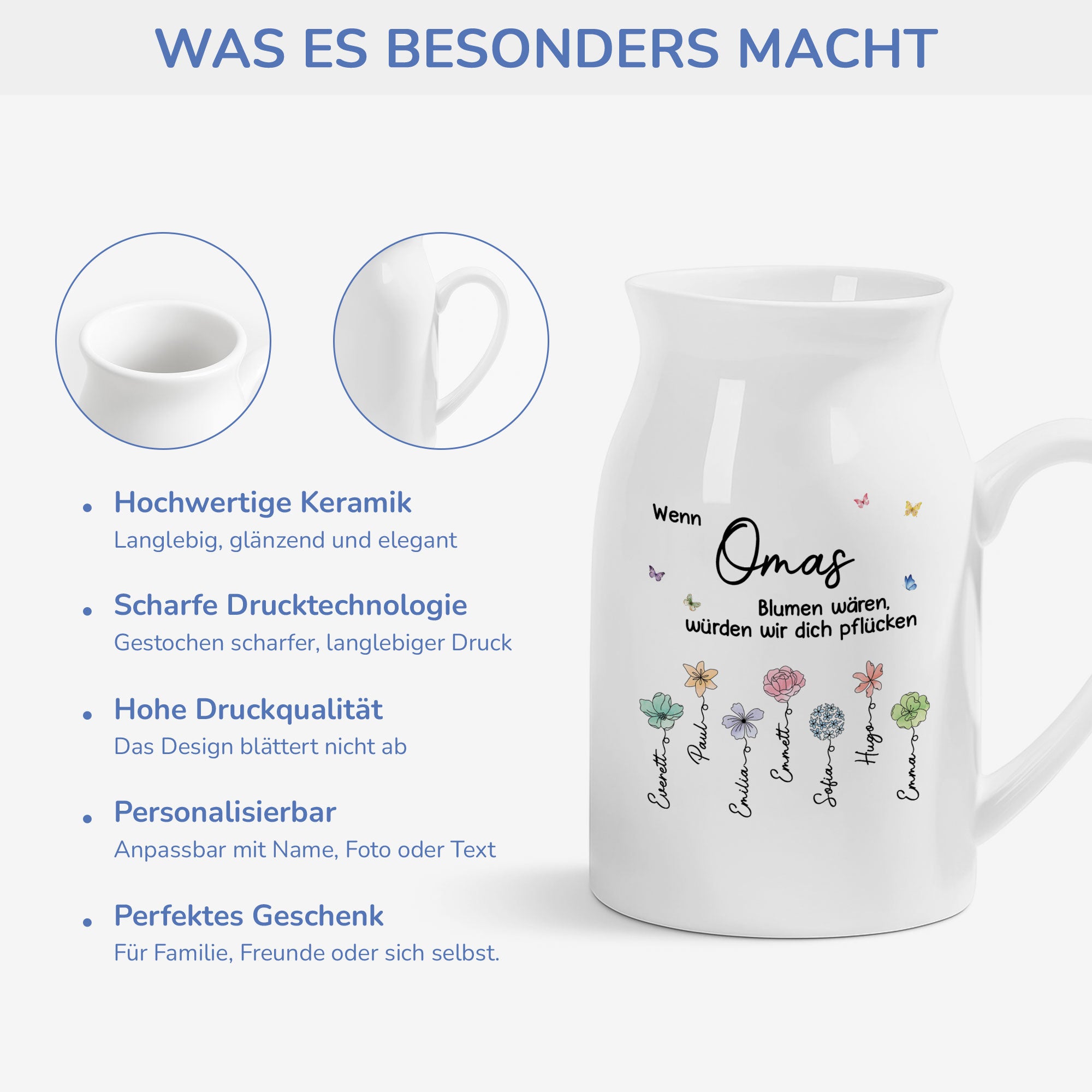 5051OGE4 blumen keramik vase personalisiert_ oma 5051O8YA