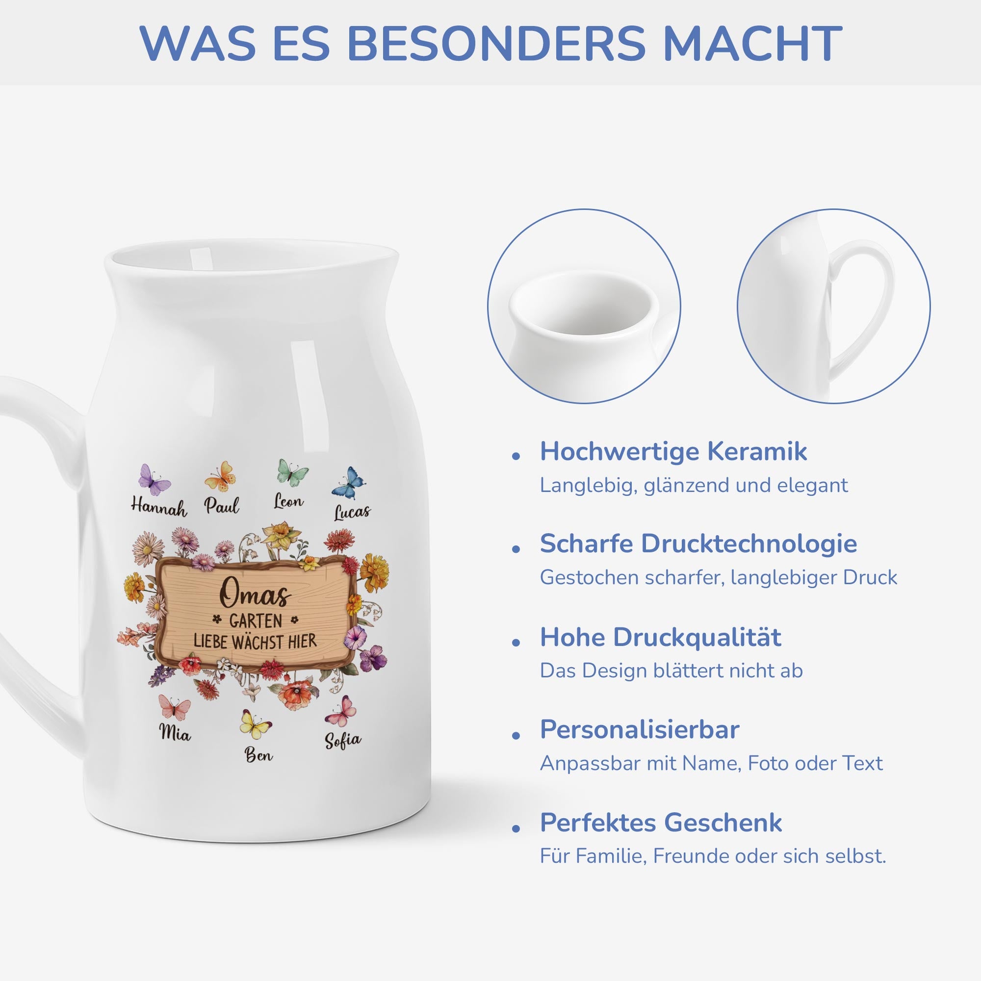 5056OGE4 omas garten liebe wachst hier keramik vase personalisiert_ oma 5056O8GAA