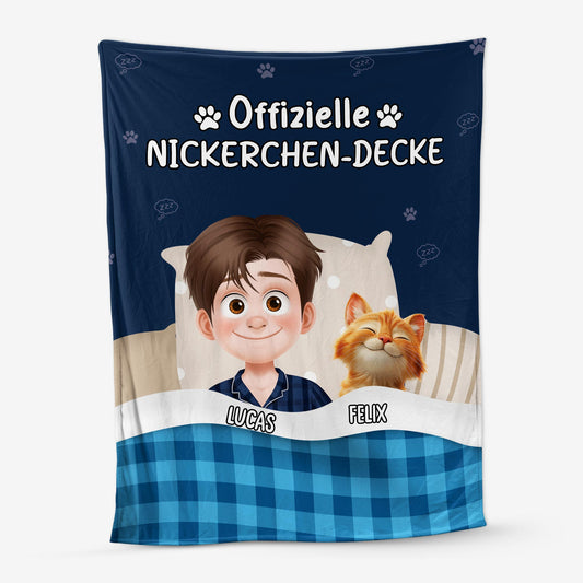 5057BGE1 offizielle nickerchen decke kuscheldecke personalisiert_ katzen 5057B36AD