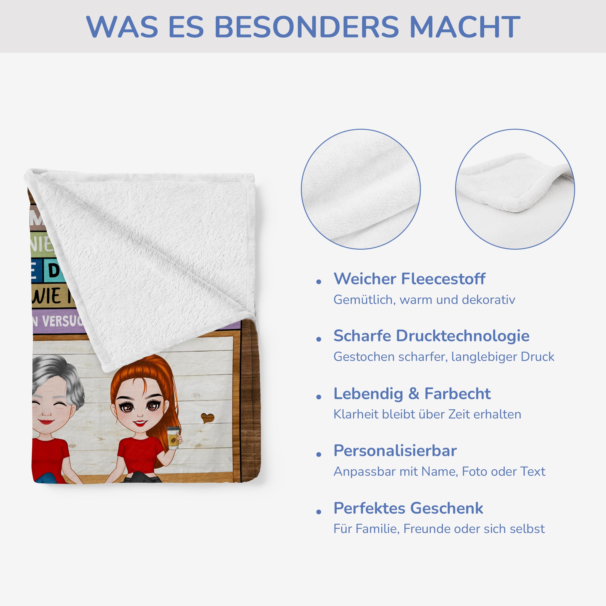 5058BGE4 an meine enkelin kuscheldecke personalisiert_ oma enkelin 5058B6YNA
