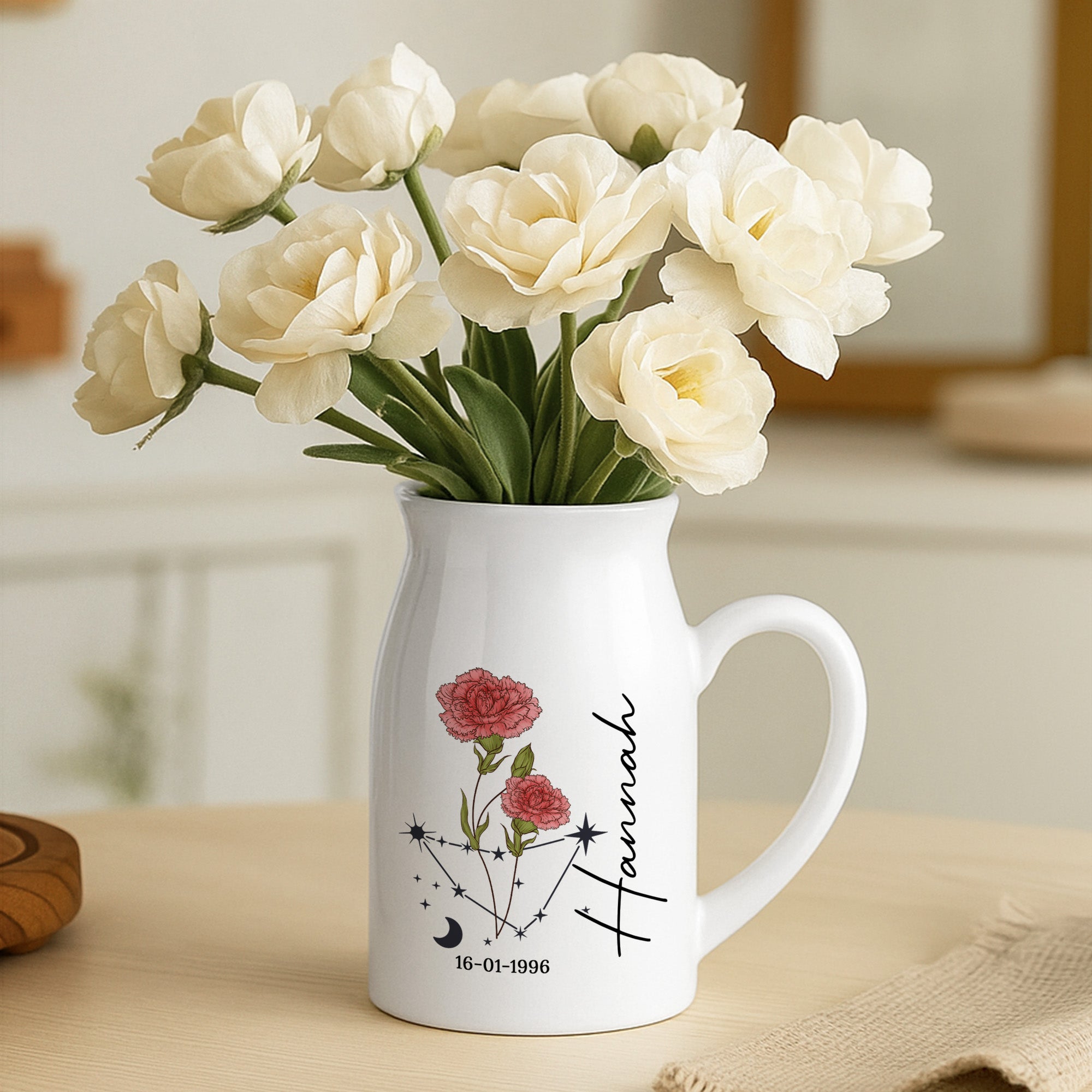5073OGE2 blumen und tierkreiszeichen keramik vase personalisiert_ frauen 5073O8L7A