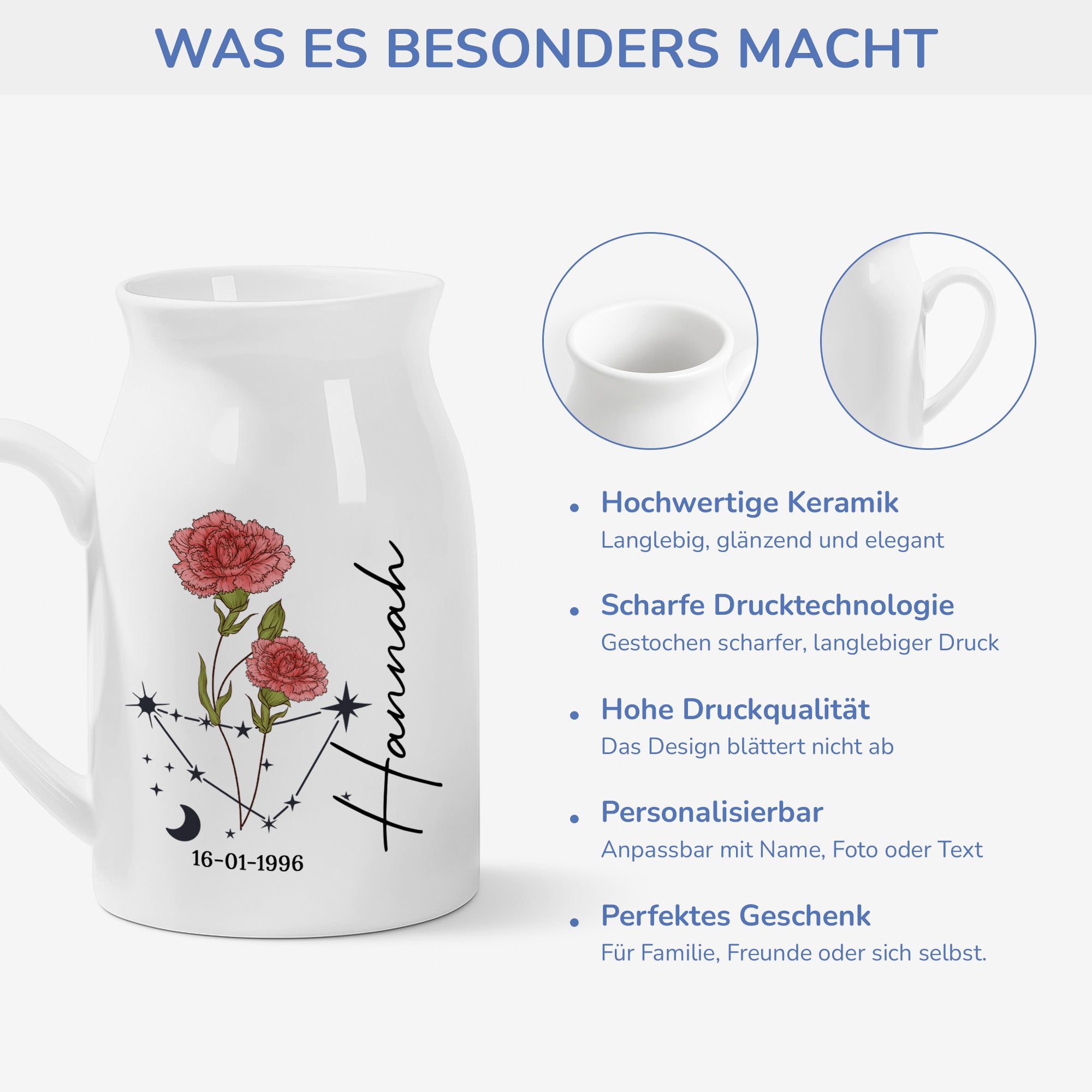 5073OGE4 blumen und tierkreiszeichen keramik vase personalisiert_ frauen 5073O8L7A