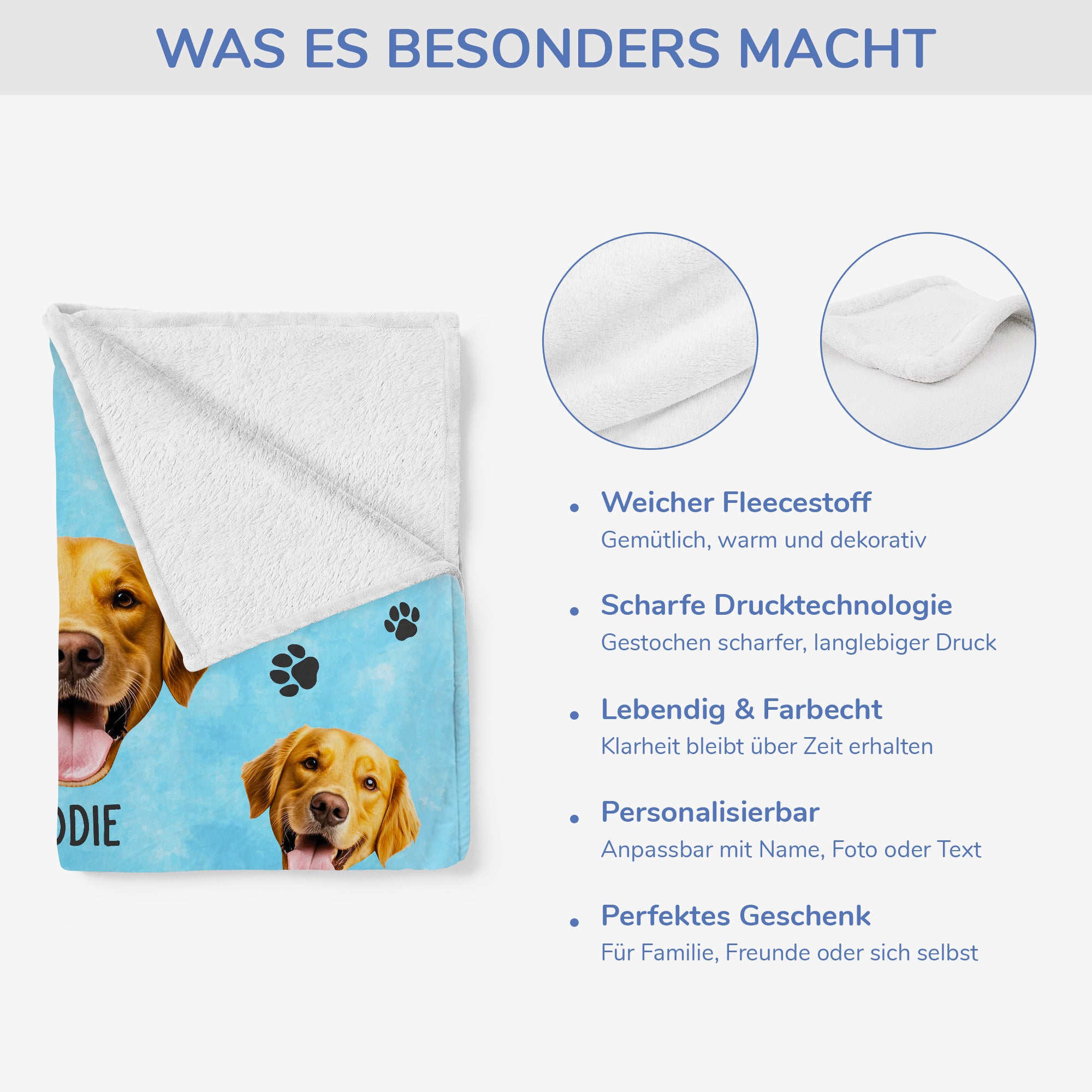 5082BGE4 decke mit namen_ kuscheldecke personalisiert_ haustier person mit gesicht 5082B3TMC