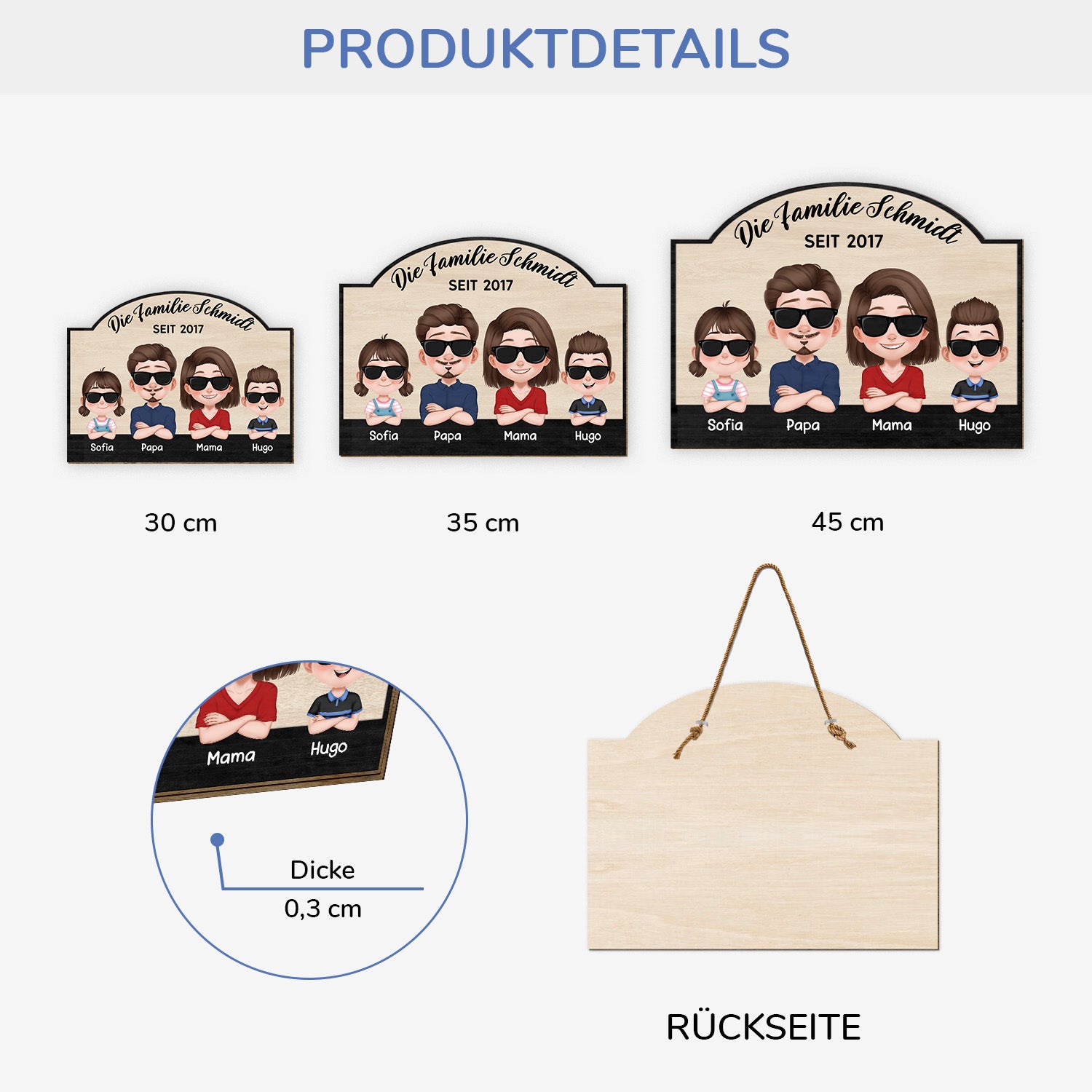5086QGE3 die familie cartoon holzschild personalisiert_ 5086Q8GMI