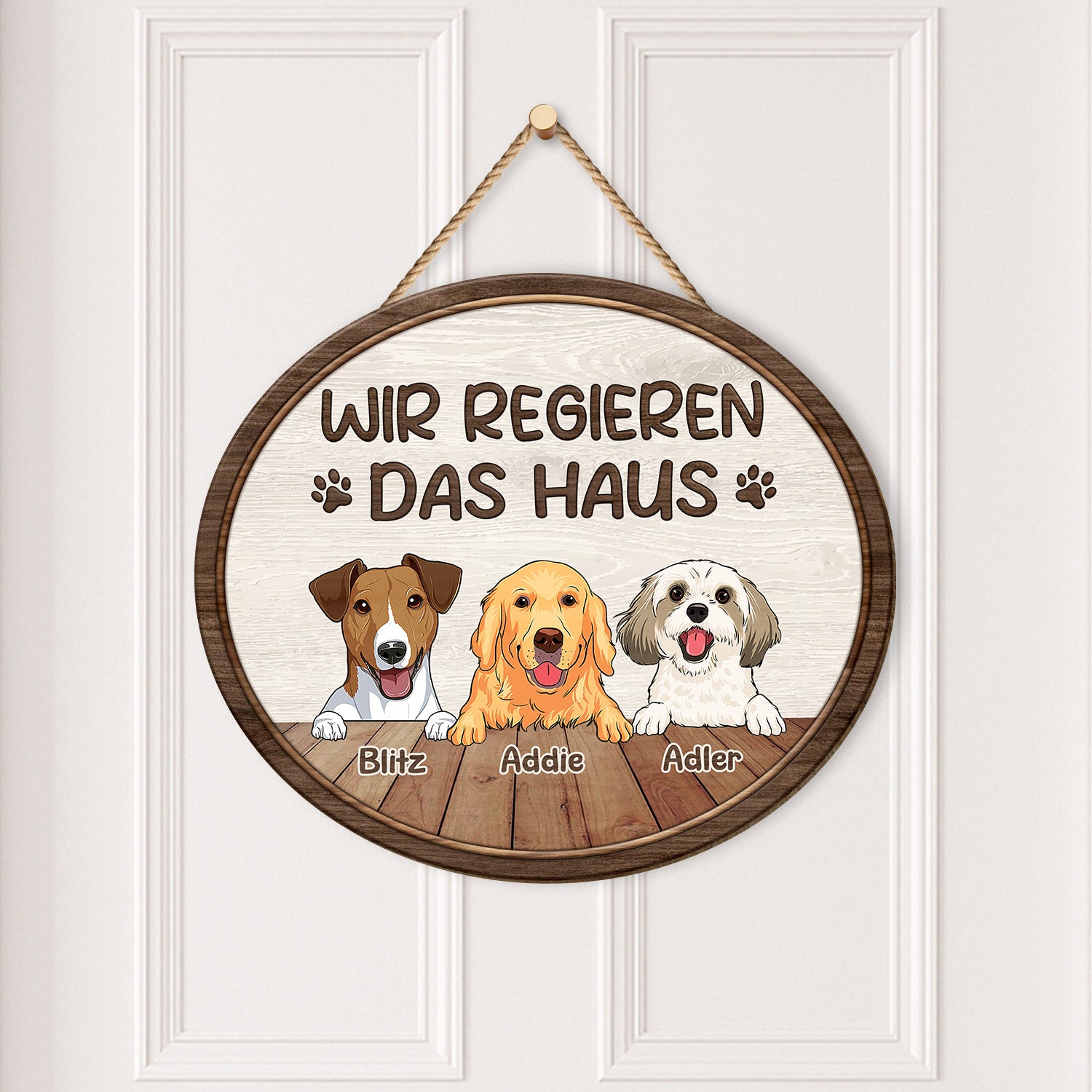 5094QGE2 wir regieren das haus holzschild personalisiert_ hunde 5094Q8ITC_1ca93862 5729 4df1 941f 2c20f7495f70