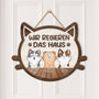 5094QGE2 wir regieren das haus holzschild personalisiert_ katzen 5094Q8ITD