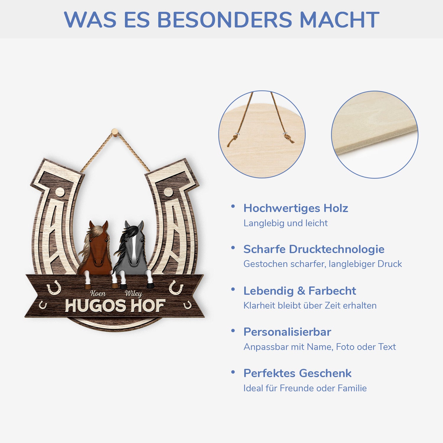 5113QGE4 der hof holzschild personalisiert familie 5113Q6KTI