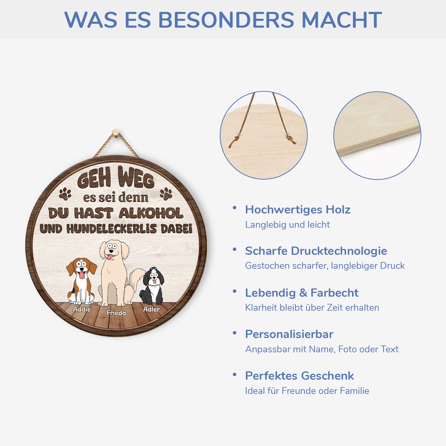 5116QGE4 lustiger spruch uber alkohol und hundeleckerlis holzschild personalisiert hunde 5116Q6YNC_dbca5a7e 1291 4a78 aa7f 1573229fae9a