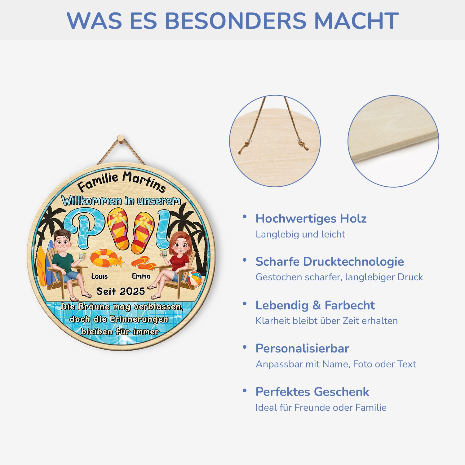 5132QGE4 willkommen in unserem pool holzschild personalisiert_ paar 5132QTQNG