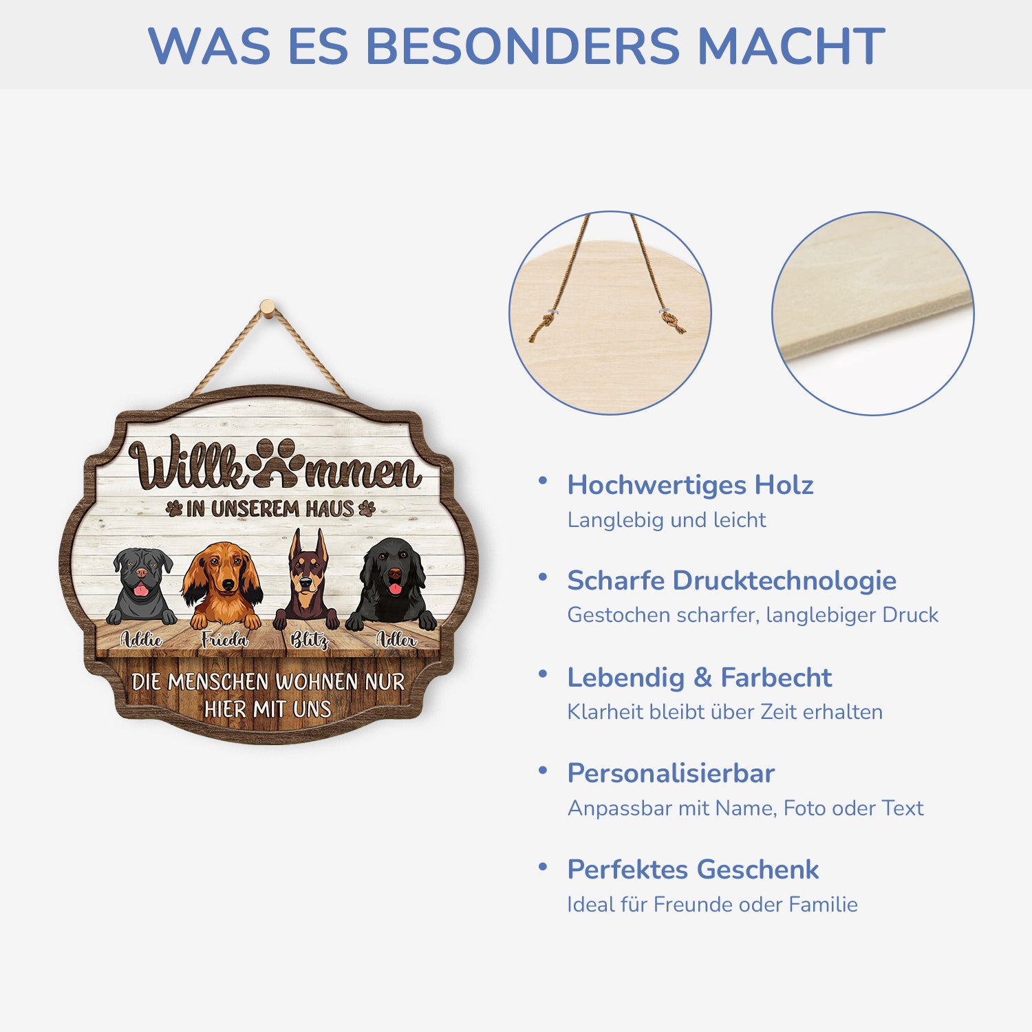 5135QGE4 willkommen in unserem haus holzschild personalisiert_ hunde 5135QKYNC