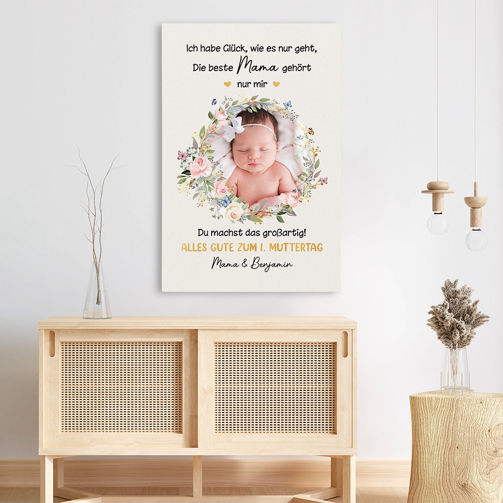 5139CGE3 alles gute zum ersten muttertag spruche_ perrsonalisierte leinwand mama mit foto 5139C8UAA