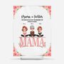 5140RGE1 oma mama erwachsene kinder personalisierte acryl plakette oma mama 5140RKMMA