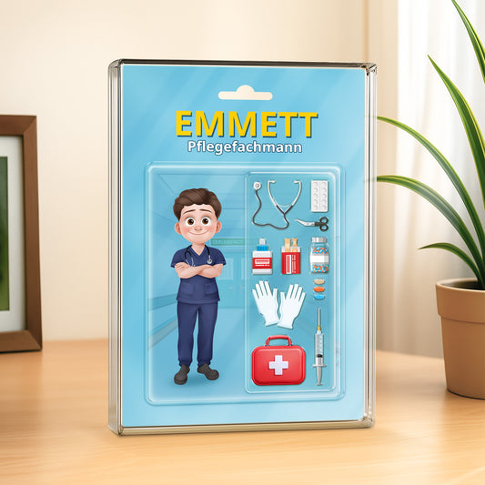 5161RGE2 arzte arztinnen krankenschwester personalisierte acryl plakette krankenschwester 5161R3HMN