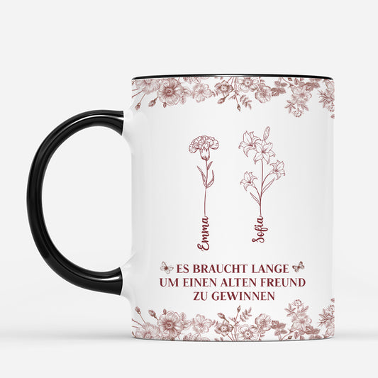 5193MGE2 blumen toile de jouy personalisierte tasse freundinnen_ 5193M3YAF