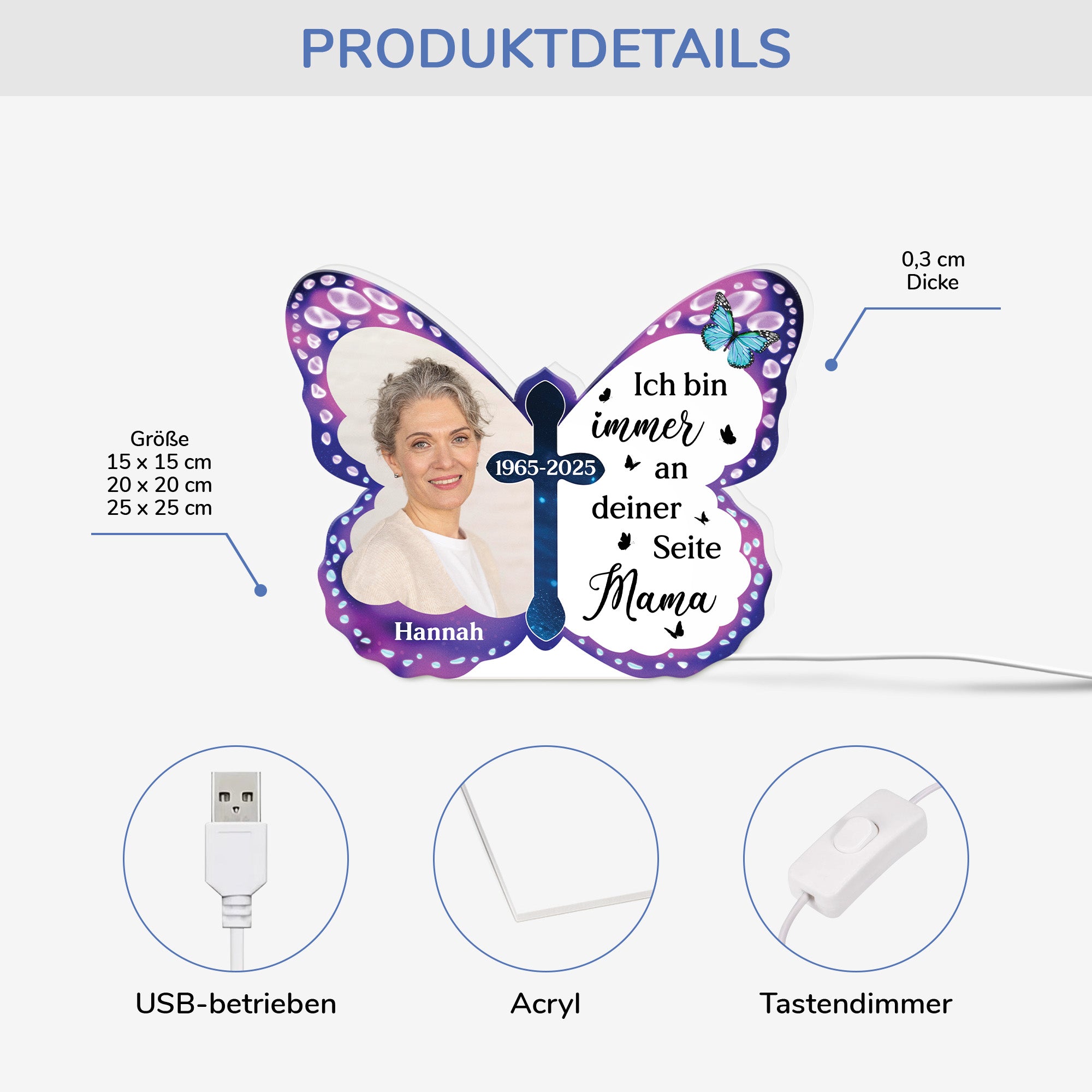 5203LGE3 ich immer bei dir personalisierte lightbox_ mit foto zur erinnerung 5203L8LMA