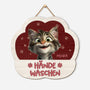 5214QGE1 pfoten waschen hande waschen turschild katze personalisiert_ holz 5214QK6ND