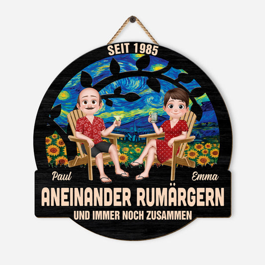 5216QGE1 seit  zusammen und am rumargern holzschild personalisiert paar _gleichgeschlechtliche heterosexuelle_ 5216Q3MMG