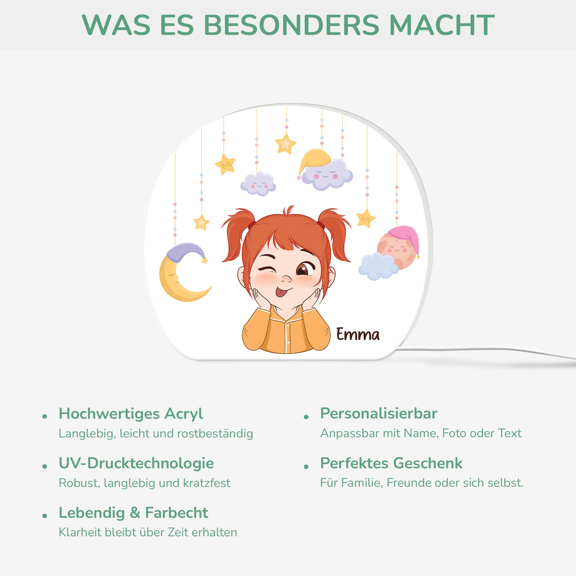 5236LGE4 kind cartoon mond und sterne personalisierte lightbox_ kinder 5236L8TNK