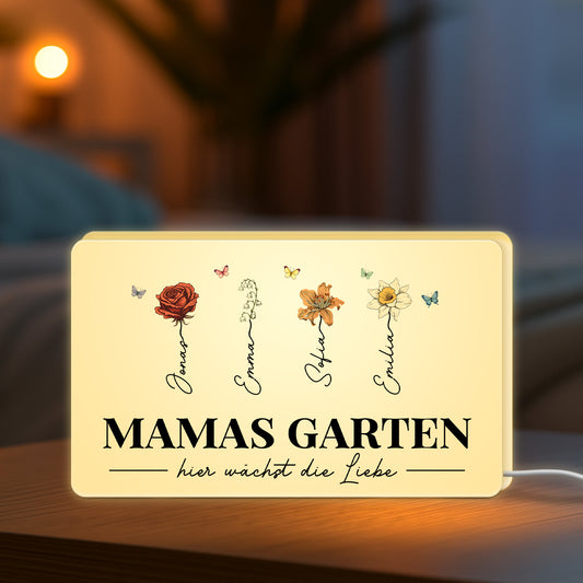 5249LGE2 omas garten blumen personalisierte lightbox_ oma 5249L