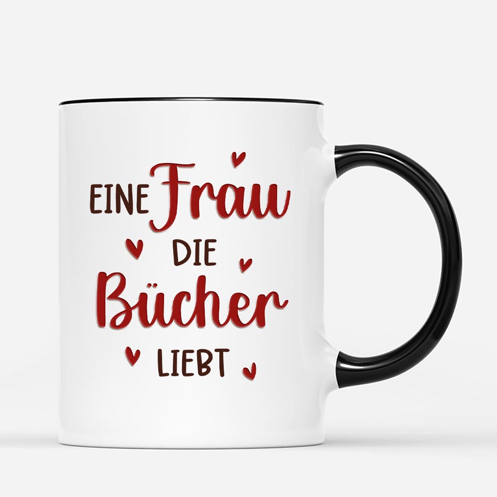 5271MGE3 ein madchen das bucher liebt personalisierte tasse fur leseratten frauen_ 5271M3MAA