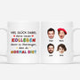 5289MGE1 du bist normal personalisierte tasse abschied kollegin_ kollege mit gesicht lustig 5289M8KZO