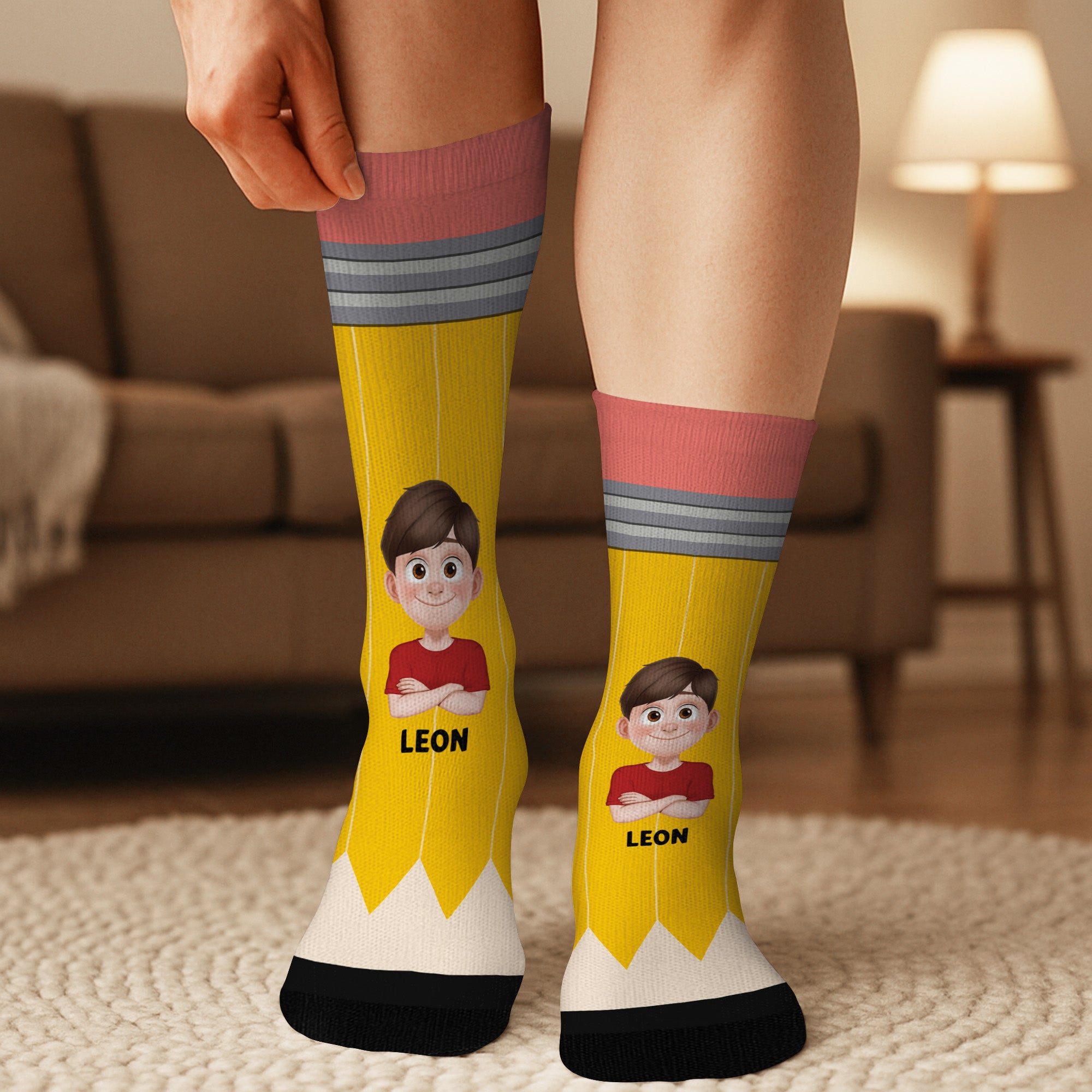 5290JGE2 kind lustige socken personalisiert_ enischulung kinder 5290JKVTA