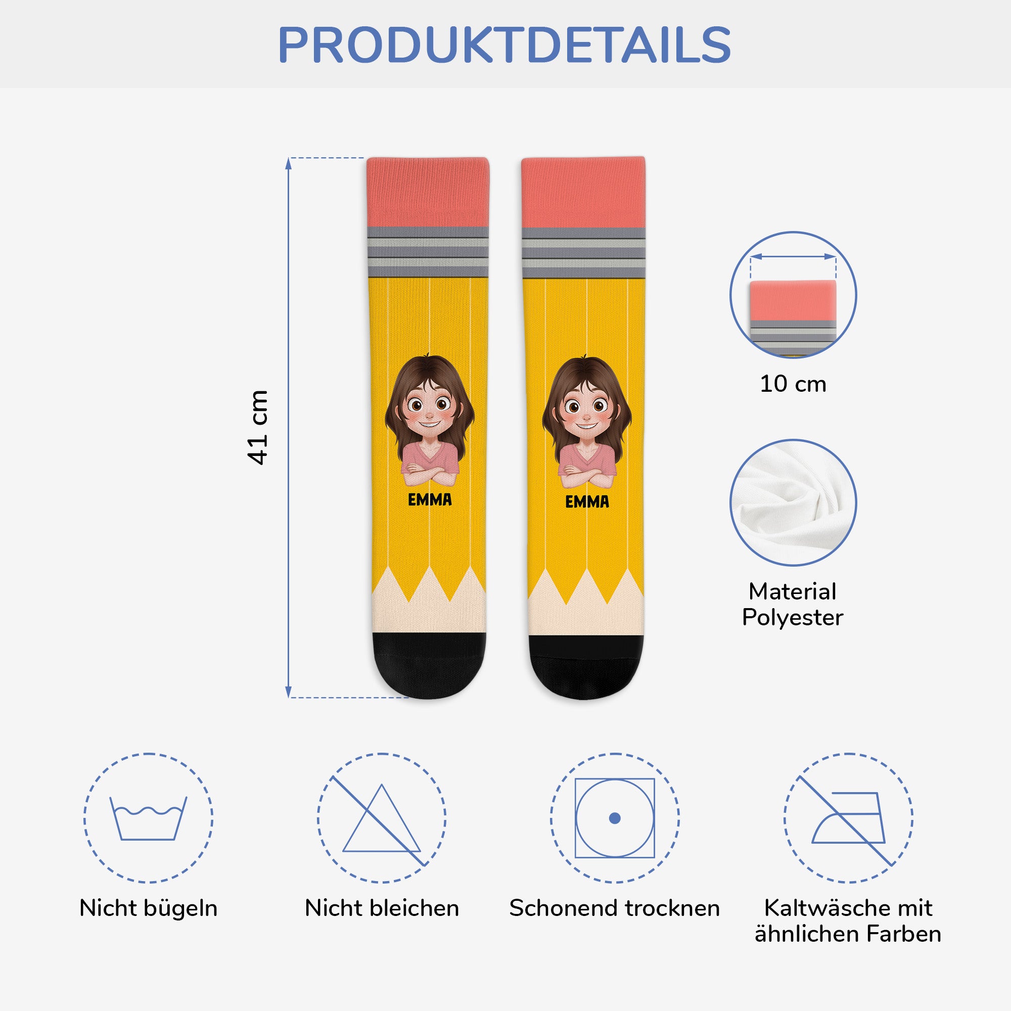 5290JGE3 kind lustige socken personalisiert_ enischulung kinder 5290JKVTA