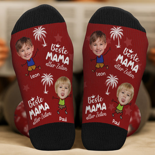 5305JGE2 beste mama aller zeiten socken personalisieren foto_ mama mit gesicht 5305J8KTA